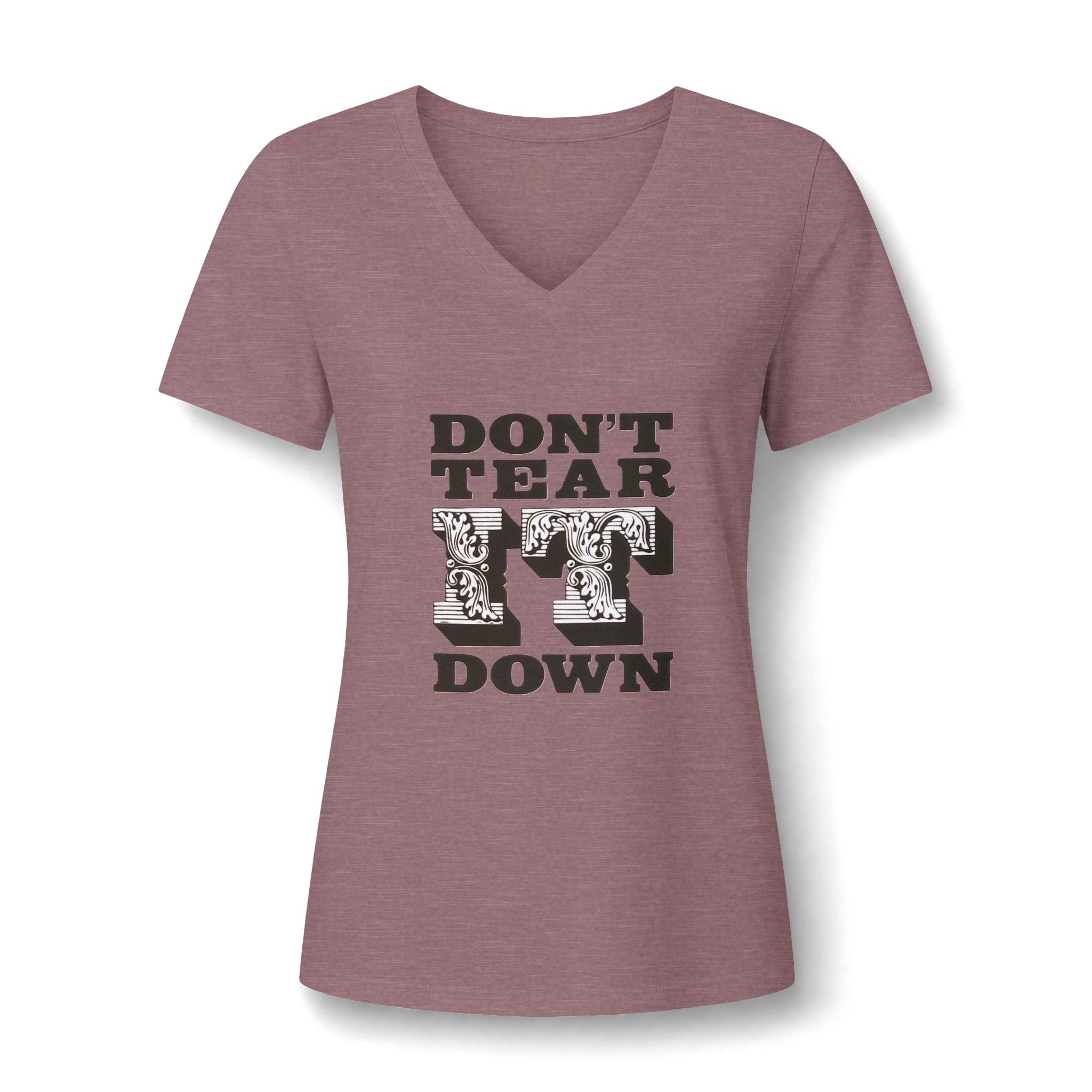 Women's Relaxed V-Neck Tee - Image 6