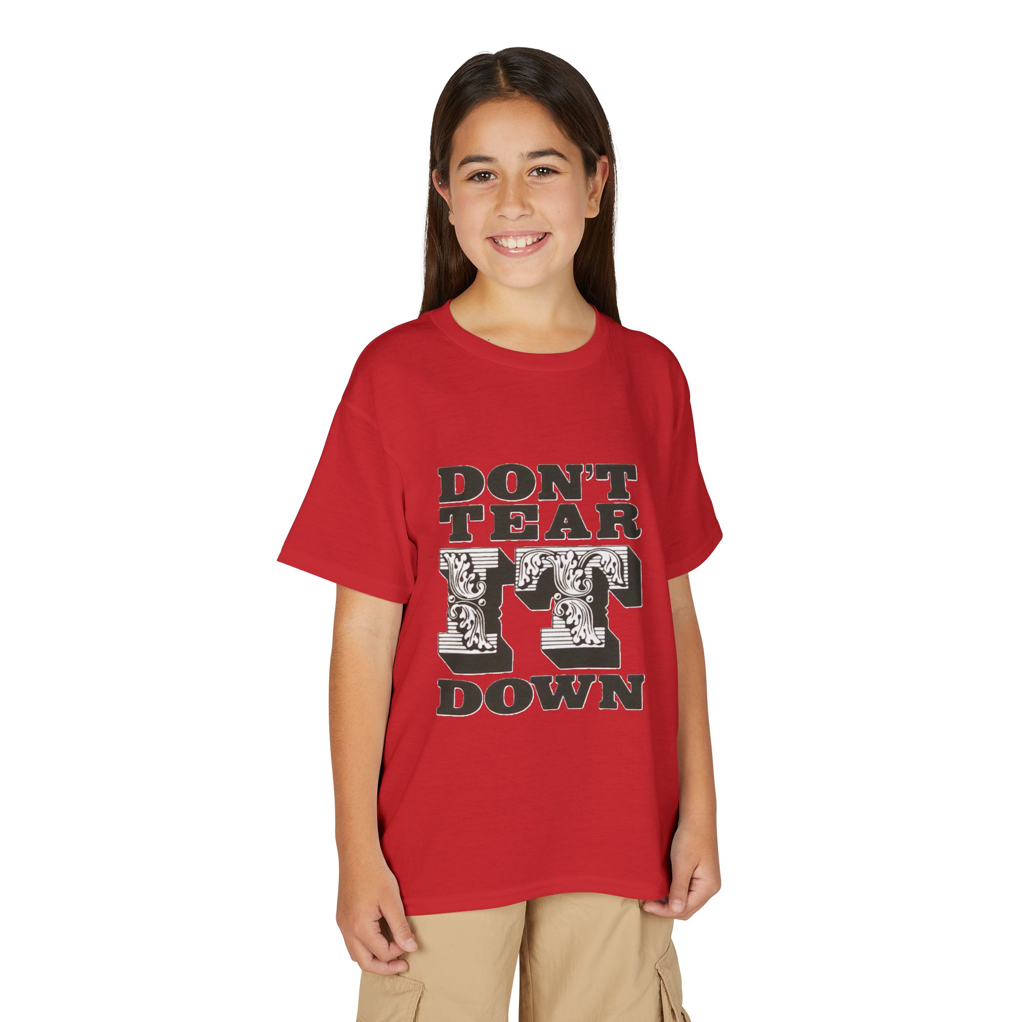 Don't Tear It Down Youth DryBlend® T-Shirt - Image 47