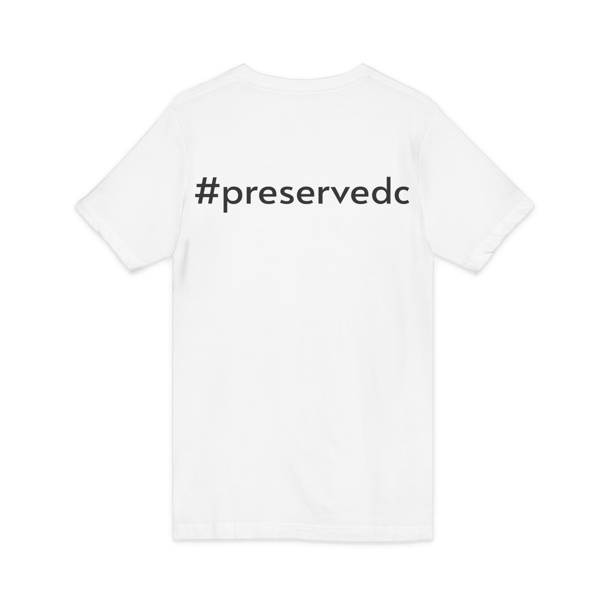 DCPL Unisex Jersey Short Sleeve V-Neck Tee - Image 4