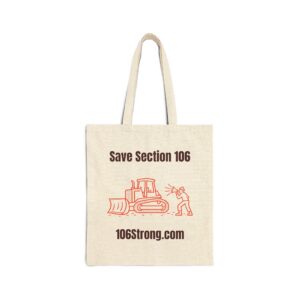 106 Strong Cotton Canvas Tote Bag